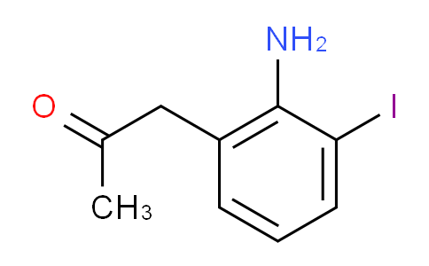 CAS No. 1803798-30-2, 1-(2-Amino-3-iodophenyl)propan-2-one