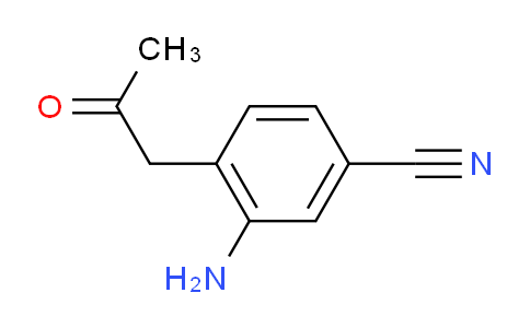 CAS No. 1804220-57-2, 1-(2-Amino-4-cyanophenyl)propan-2-one