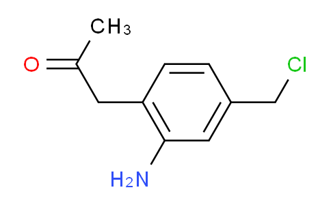 CAS No. 1807050-28-7, 1-(2-Amino-4-(chloromethyl)phenyl)propan-2-one