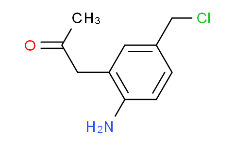 CAS No. 1804204-80-5, 1-(2-Amino-5-(chloromethyl)phenyl)propan-2-one