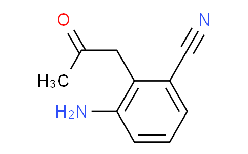 CAS No. 1803859-20-2, 1-(2-Amino-6-cyanophenyl)propan-2-one