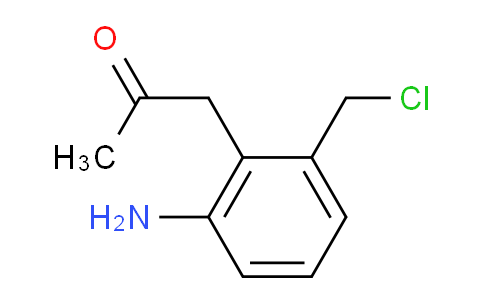 CAS No. 1804042-05-4, 1-(2-Amino-6-(chloromethyl)phenyl)propan-2-one