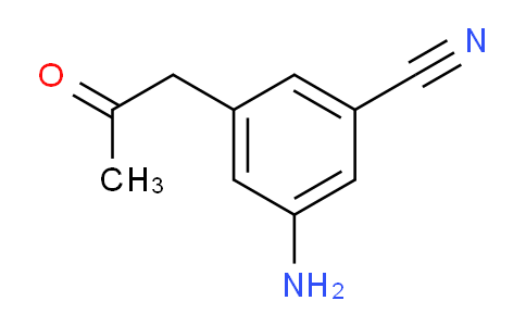 CAS No. 1806526-95-3, 1-(3-Amino-5-cyanophenyl)propan-2-one