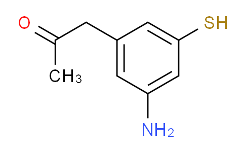 CAS No. 1806435-28-8, 1-(3-Amino-5-mercaptophenyl)propan-2-one