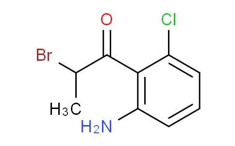 CAS No. 1804398-82-0, 1-(2-Amino-6-chlorophenyl)-2-bromopropan-1-one
