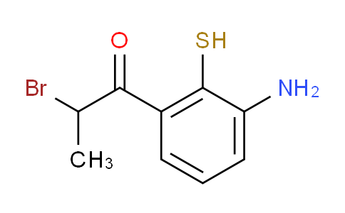 CAS No. 1804503-40-9, 1-(3-Amino-2-mercaptophenyl)-2-bromopropan-1-one