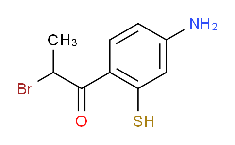 CAS No. 1806574-88-8, 1-(4-Amino-2-mercaptophenyl)-2-bromopropan-1-one