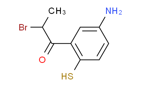 CAS No. 1807060-10-1, 1-(5-Amino-2-mercaptophenyl)-2-bromopropan-1-one