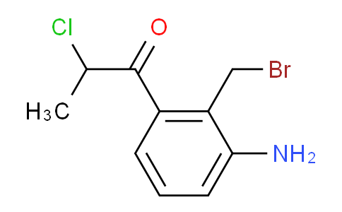 MC749206 | 1803833-22-8 | 1-(3-Amino-2-(bromomethyl)phenyl)-2-chloropropan-1-one