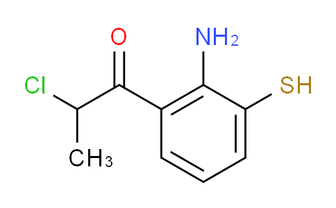 CAS No. 1807104-96-6, 1-(2-Amino-3-mercaptophenyl)-2-chloropropan-1-one