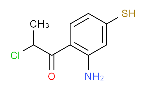 CAS No. 1806402-68-5, 1-(2-Amino-4-mercaptophenyl)-2-chloropropan-1-one