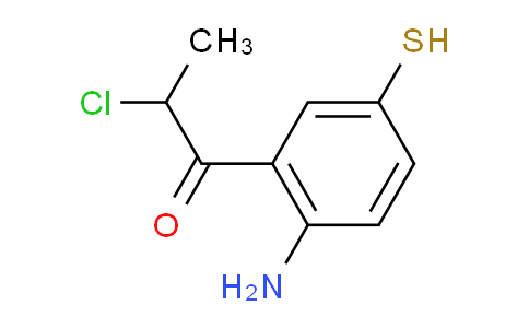 CAS No. 1806575-04-1, 1-(2-Amino-5-mercaptophenyl)-2-chloropropan-1-one