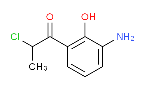 CAS No. 1803797-26-3, 1-(3-Amino-2-hydroxyphenyl)-2-chloropropan-1-one