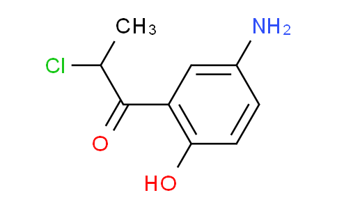 CAS No. 1803830-51-4, 1-(5-Amino-2-hydroxyphenyl)-2-chloropropan-1-one