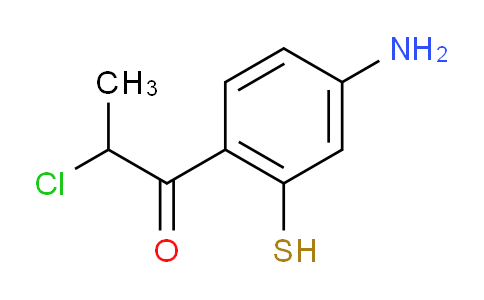 CAS No. 1806345-08-3, 1-(4-Amino-2-mercaptophenyl)-2-chloropropan-1-one