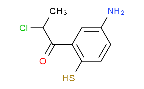 CAS No. 1807060-30-5, 1-(5-Amino-2-mercaptophenyl)-2-chloropropan-1-one