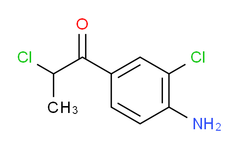 CAS No. 1803747-08-1, 1-(4-Amino-3-chlorophenyl)-2-chloropropan-1-one