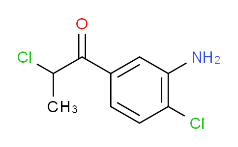 CAS No. 1803834-38-9, 1-(3-Amino-4-chlorophenyl)-2-chloropropan-1-one