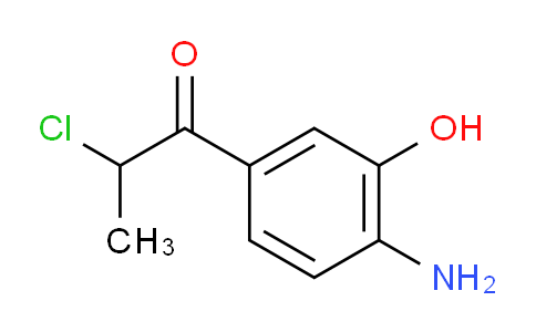 CAS No. 1803797-32-1, 1-(4-Amino-3-hydroxyphenyl)-2-chloropropan-1-one