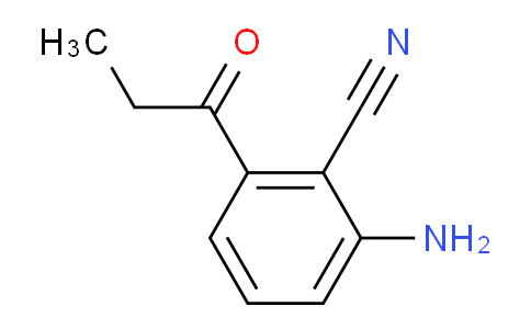 CAS No. 1804220-35-6, 1-(3-Amino-2-cyanophenyl)propan-1-one