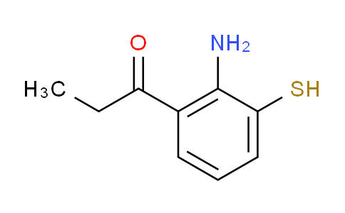 CAS No. 1803832-13-4, 1-(2-Amino-3-mercaptophenyl)propan-1-one
