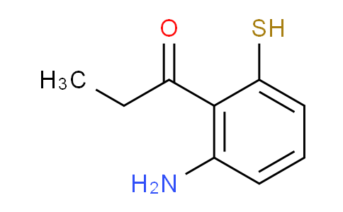 CAS No. 1806574-74-2, 1-(2-Amino-6-mercaptophenyl)propan-1-one