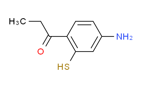 CAS No. 1803832-19-0, 1-(4-Amino-2-mercaptophenyl)propan-1-one