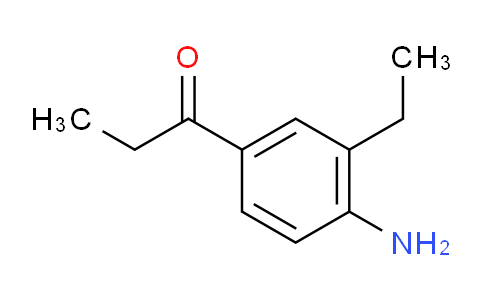 CAS No. 1804224-17-6, 1-(4-Amino-3-ethylphenyl)propan-1-one