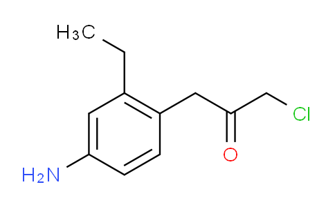 CAS No. 1804201-26-0, 1-(4-Amino-2-ethylphenyl)-3-chloropropan-2-one