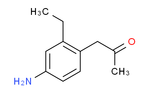CAS No. 1803840-35-8, 1-(4-Amino-2-ethylphenyl)propan-2-one