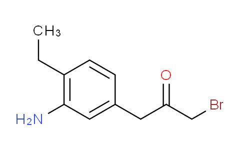 CAS No. 1803796-37-3, 1-(3-Amino-4-ethylphenyl)-3-bromopropan-2-one