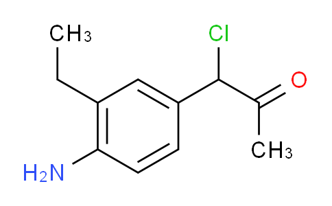 CAS No. 1804400-34-7, 1-(4-Amino-3-ethylphenyl)-1-chloropropan-2-one