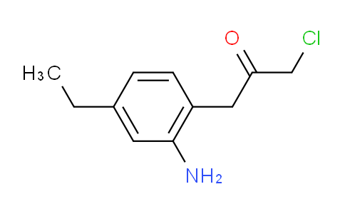 CAS No. 1804400-39-2, 1-(2-Amino-4-ethylphenyl)-3-chloropropan-2-one