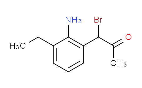 CAS No. 1804399-08-3, 1-(2-Amino-3-ethylphenyl)-1-bromopropan-2-one