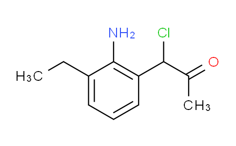 CAS No. 1804400-14-3, 1-(2-Amino-3-ethylphenyl)-1-chloropropan-2-one