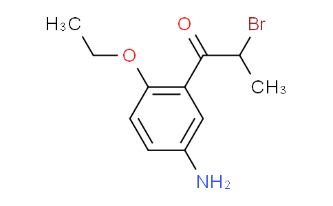 MC749338 | 1804223-07-1 | 1-(5-Amino-2-ethoxyphenyl)-2-bromopropan-1-one
