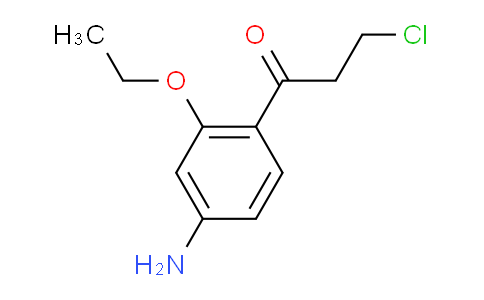 CAS No. 1806344-91-1, 1-(4-Amino-2-ethoxyphenyl)-3-chloropropan-1-one