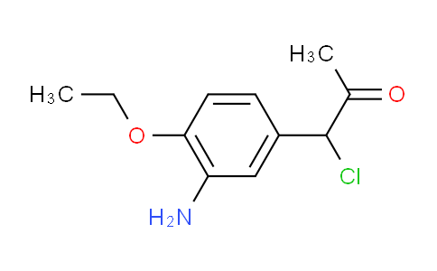 CAS No. 1804397-68-9, 1-(3-Amino-4-ethoxyphenyl)-1-chloropropan-2-one
