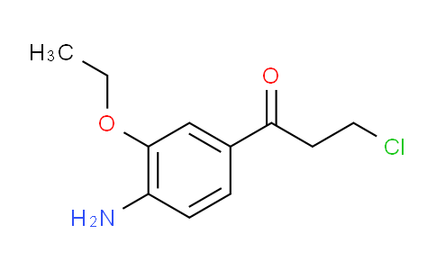 CAS No. 1804397-36-1, 1-(4-Amino-3-ethoxyphenyl)-3-chloropropan-1-one