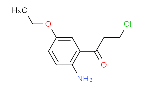 CAS No. 1804223-31-1, 1-(2-Amino-5-ethoxyphenyl)-3-chloropropan-1-one