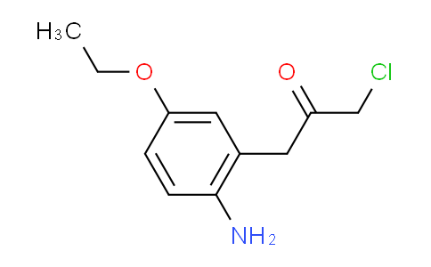 CAS No. 1803839-83-9, 1-(2-Amino-5-ethoxyphenyl)-3-chloropropan-2-one