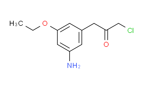 CAS No. 1803839-85-1, 1-(3-Amino-5-ethoxyphenyl)-3-chloropropan-2-one