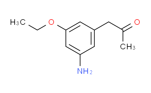 CAS No. 1804037-21-5, 1-(3-Amino-5-ethoxyphenyl)propan-2-one