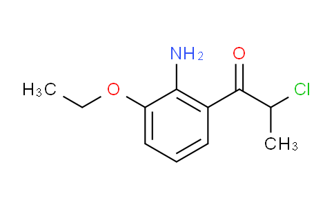 CAS No. 1804402-91-2, 1-(2-Amino-3-ethoxyphenyl)-2-chloropropan-1-one
