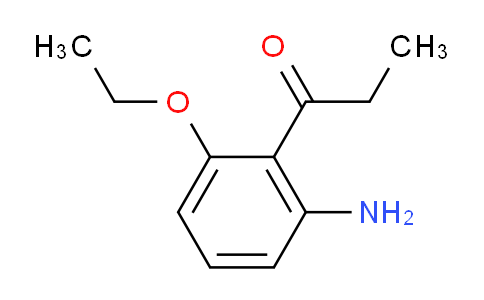 CAS No. 1803862-27-2, 1-(2-Amino-6-ethoxyphenyl)propan-1-one