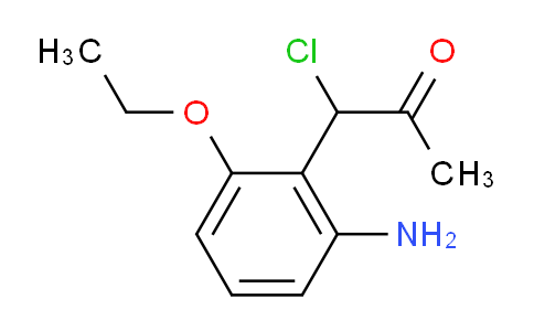 CAS No. 1806315-44-5, 1-(2-Amino-6-ethoxyphenyl)-1-chloropropan-2-one