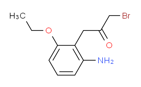 CAS No. 1803838-49-4, 1-(2-Amino-6-ethoxyphenyl)-3-bromopropan-2-one