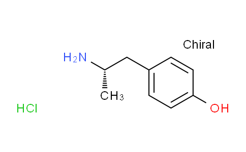 CAS No. 71295-78-8, (S)-4-(2-Aminopropyl)phenol hydrochloride