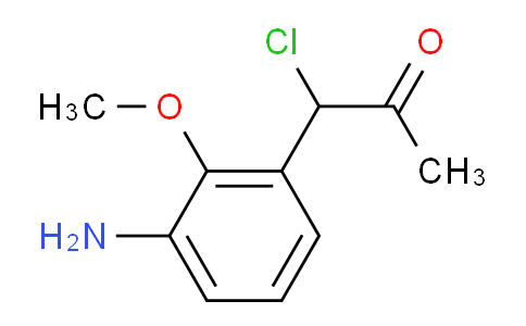 CAS No. 1803857-76-2, 1-(3-Amino-2-methoxyphenyl)-1-chloropropan-2-one