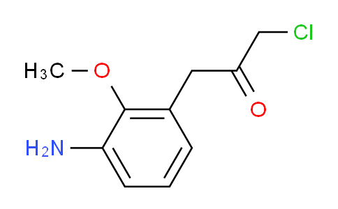 CAS No. 1806404-27-2, 1-(3-Amino-2-methoxyphenyl)-3-chloropropan-2-one